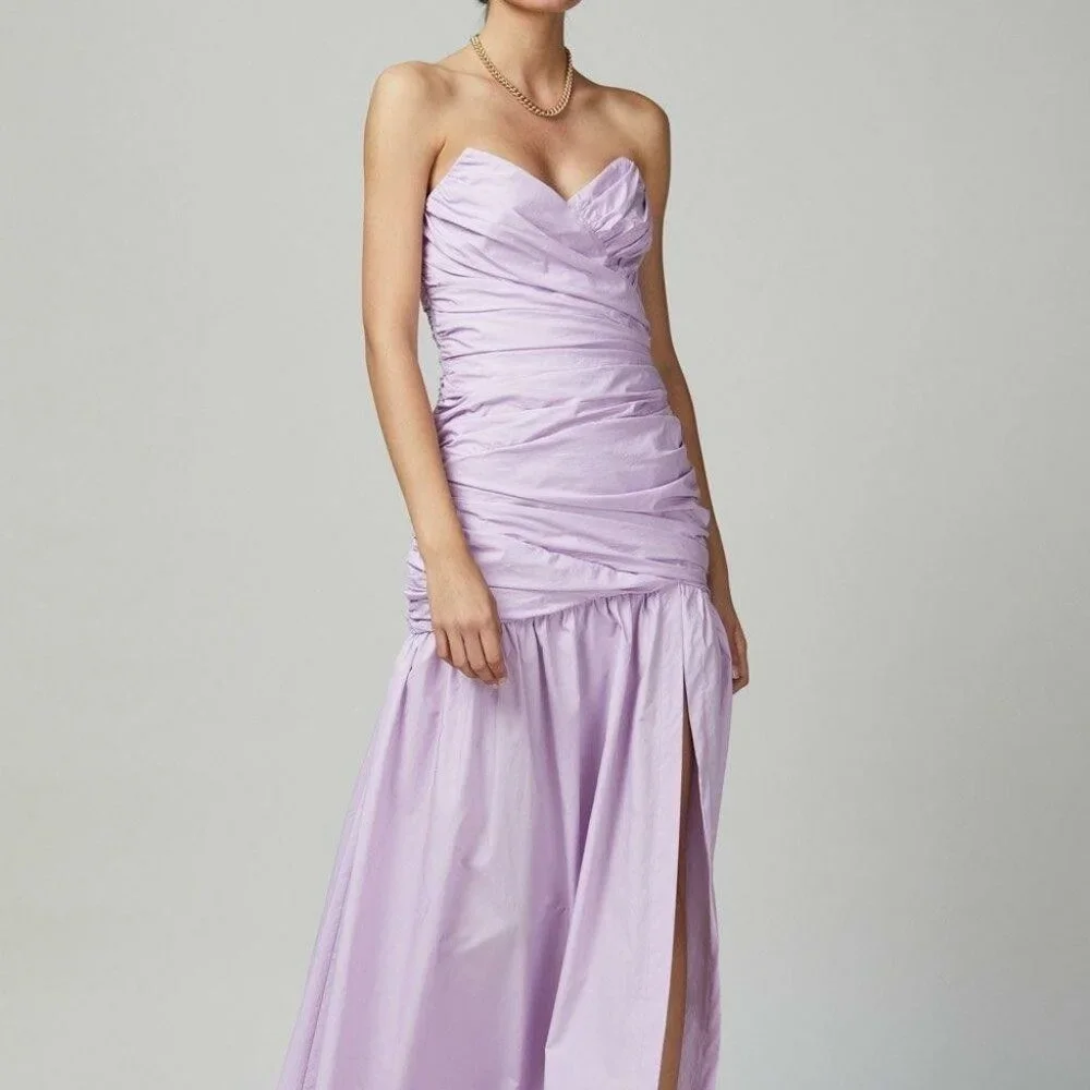 BNWT Bec + Bridge Winslowe Dress Lilac - Size 4 (RRP $420) - Picture 1 of 6